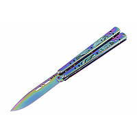 Нож балисонг Grand Way 06-D (chameleon anodized)
