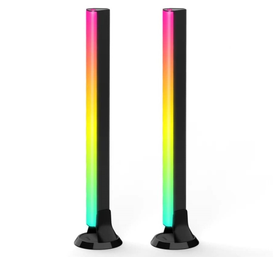 Govee Набір підсвічування H6046 Flow Plus Light Bars, RGBIC, WI-FI/Bluetooth, чорний