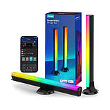 Govee Набір підсвічування H6046 Flow Plus Light Bars, RGBIC, WI-FI/Bluetooth, чорний, фото 3