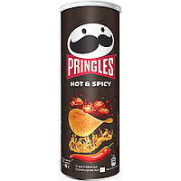 Чипси Pringles Hot & Spicy гострі 165г