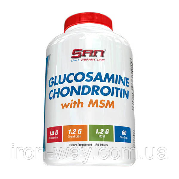 Glucosamine Chondroitin with MSM (180 tabs)