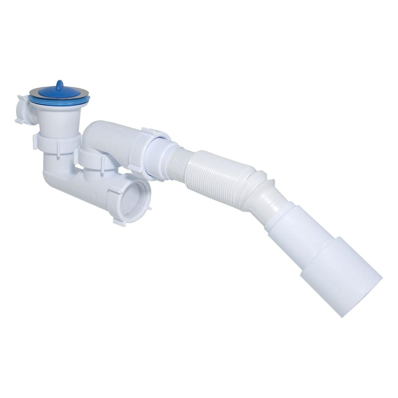 Сифон Waterstal А-82589 для душ. піддона регулювання. 1 1/2| 40/50 з гнучкою трубою