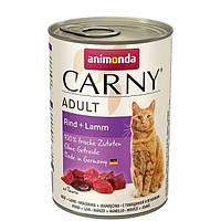 Влажный корм Animonda Carny для кошек c говядиной и ягненком 400 г (4017721737210) QT, код: 7995008