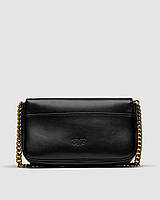 _xD83D__xDC8E_ Pinko LoveBag Pocket Simply Black/Antique Gold 21 х 12 х 5 см