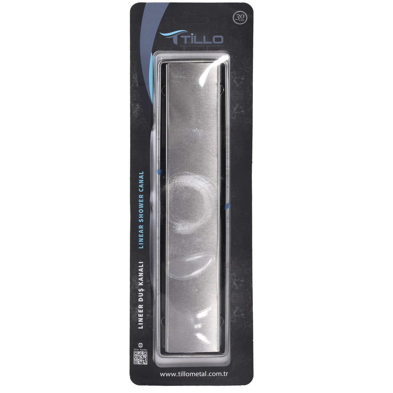 Трап лінійний душовий TILLO TM101-30/-33 30 см