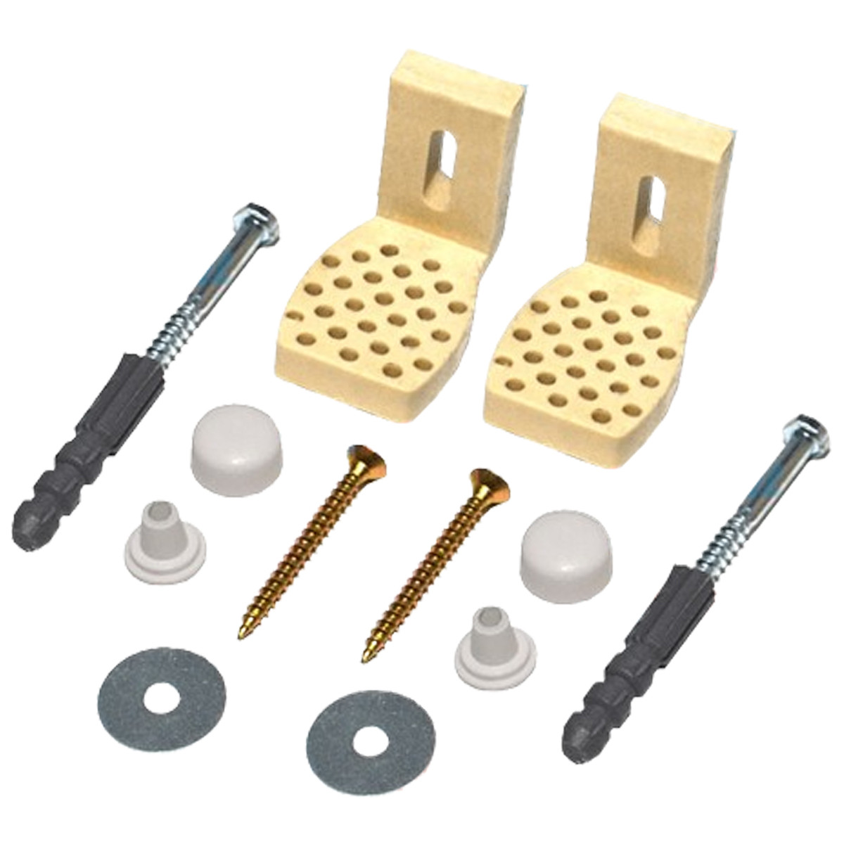 Комплект кутового прихованого кріплення для сантехвиль КС 780 Waterstal