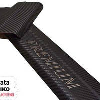 Накладки на пороги Fiat 500X з 2014- (Carbon)