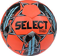 Мяч футзальный Select Futsal Street v22 оранжевый/синий Уни 4 (106426-032-4)