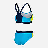 Жіночий купальник Aqua Speed 460-284 38 M Блакитний/Жовтий/Чорний (5908217671172), фото 2