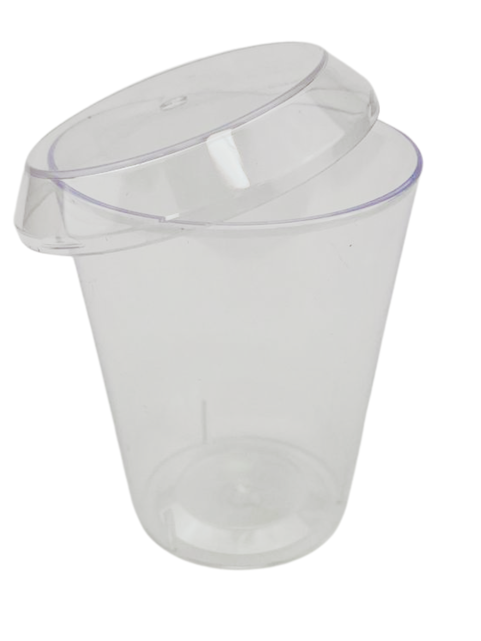 Склянка "конус" з кришкою 175мл, упаковка 20шт