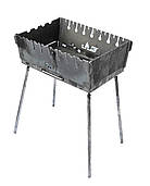 Мангал-валіза на 8 шампурів (Talan-DV) сталь 2 мм метал гарячекатаний