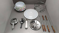 Б/У Набір для фондю емальований