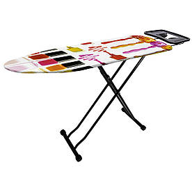 Дошка для прасування сталева Casa Si Sir 122x38 Black/Red Laquer