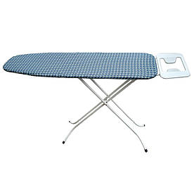 Дошка для прасування сталева Casa Si Benny 110x30 White/Navy Octagon
