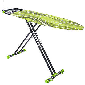 Дошка для прасування сталева Casa Si Evolution Europe 125x42 Grey/Green