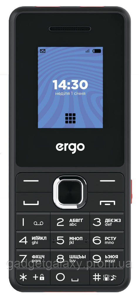 Мобильный телефон ERGO E181 Dual Sim Black (6854556) GG, код: 8311755 - фото 1 - id-p2177447974