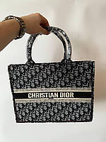 Женская сумочка Cristian Dior Large Book Dark Grey