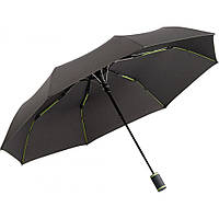 Зонт складной Fare 5583 Антрацит + лайм (1055) GG, код: 1371454