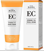 Крем для обличчя з вітаміном E Cos De BAHA Vitamin E 5% Facial Cream 120 мл GG, код: 8290339