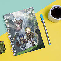 Скетчбук Sketchbook блокнот для рисования с принтом Made in Abyss-Dawn of the Deep Soul-Созда GG, код: 8301533