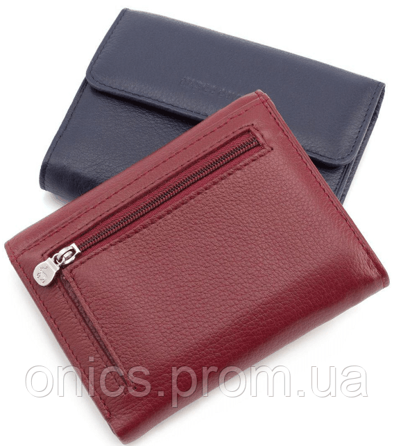 Бордовый маленький женский кошелёк Marco Coverna MC-2047A-4 хорошее качество - фото 5 - id-p2177471191
