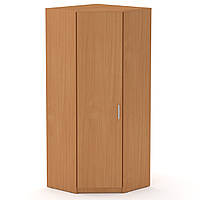 Угловой шкаф для одежды Компанит Шкаф-3У бук GG, код: 6540681