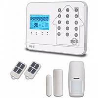 Беспроводная Wifi Gsm Pstn сигнализация V9 Te2 (GFDKDL78FJNV) GG, код: 1552070