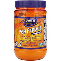 Протеин NOW Foods Pea Protein 340 g 10 servings Unflavored GG, код: 7518522