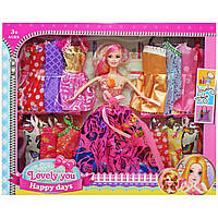 Кукла с гардеробом Lovely you в розовом MIC (827-7) GG, код: 8343218