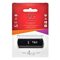 Флеш-накопитель USB 4GB TG 011 Classic Series Black (TG011-4GBBK) BK, код: 1901245