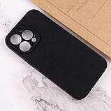 Чохол Silicone Case Full Camera Protective (AA) NO LOGO для Apple iPhone 15 Pro Max (6.7") Чорний / Black, фото 4