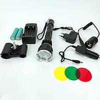 Сверхмощный фонарик Police Q2807-T6, Тактический фонарь police, Мощный CO-509 ручной фонарик