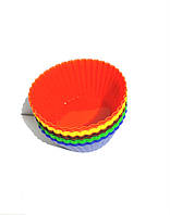 Форма силиконовая для кексов круглая 1034 Ytech 12 штук PP, код: 6599912