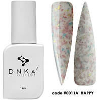 База камуфлююча з поталлю DNKa Cover Base, 12 ml #0011A' Happy