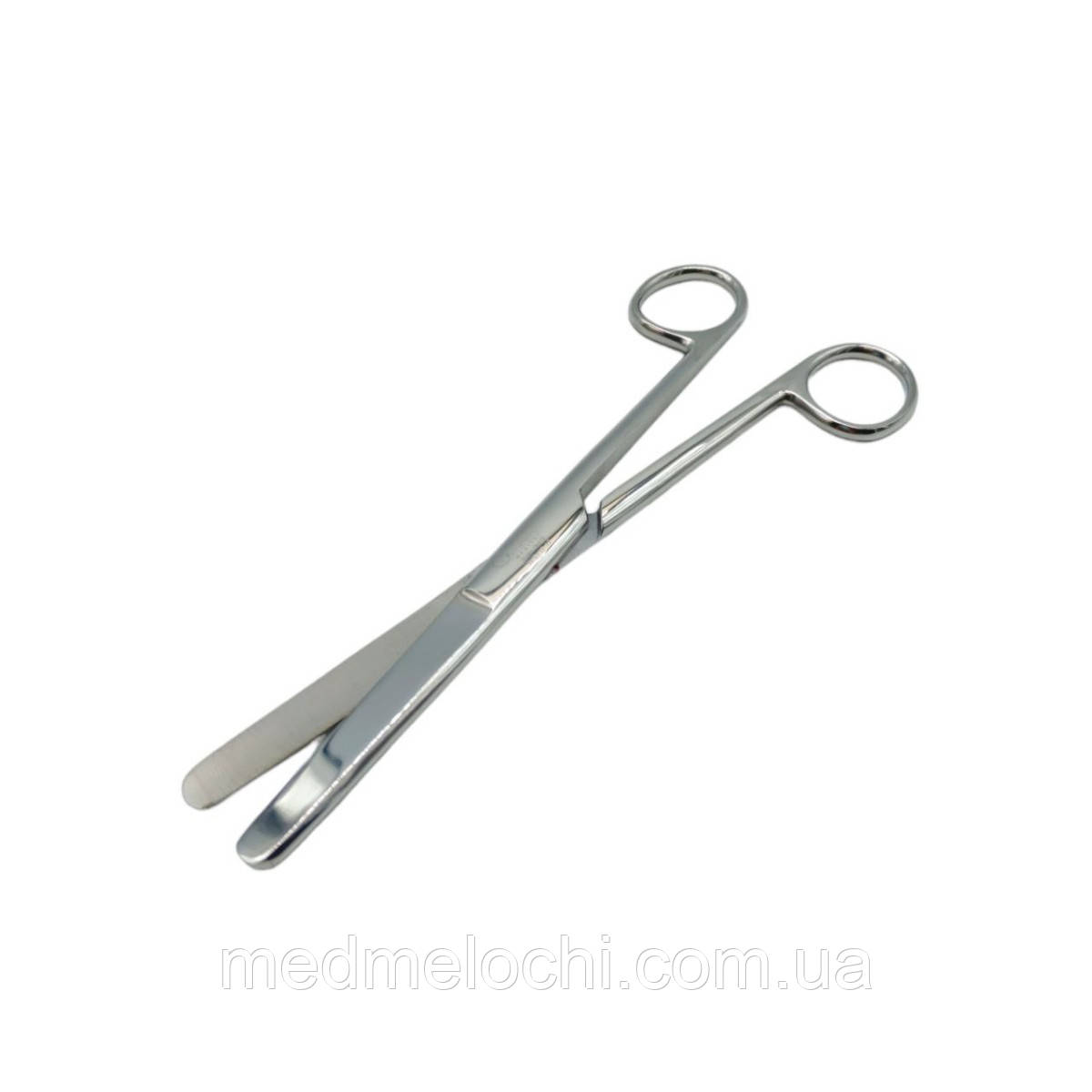 Операційні ножиці тупокінцеві, прямі Tisson Medical. Довжина 17 см, фото 1