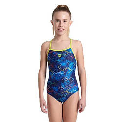 Дитячий Купальник Arena DALY SWIMSUIT LIGHT DROP BACK Cиній 140 см (003294-903 140)