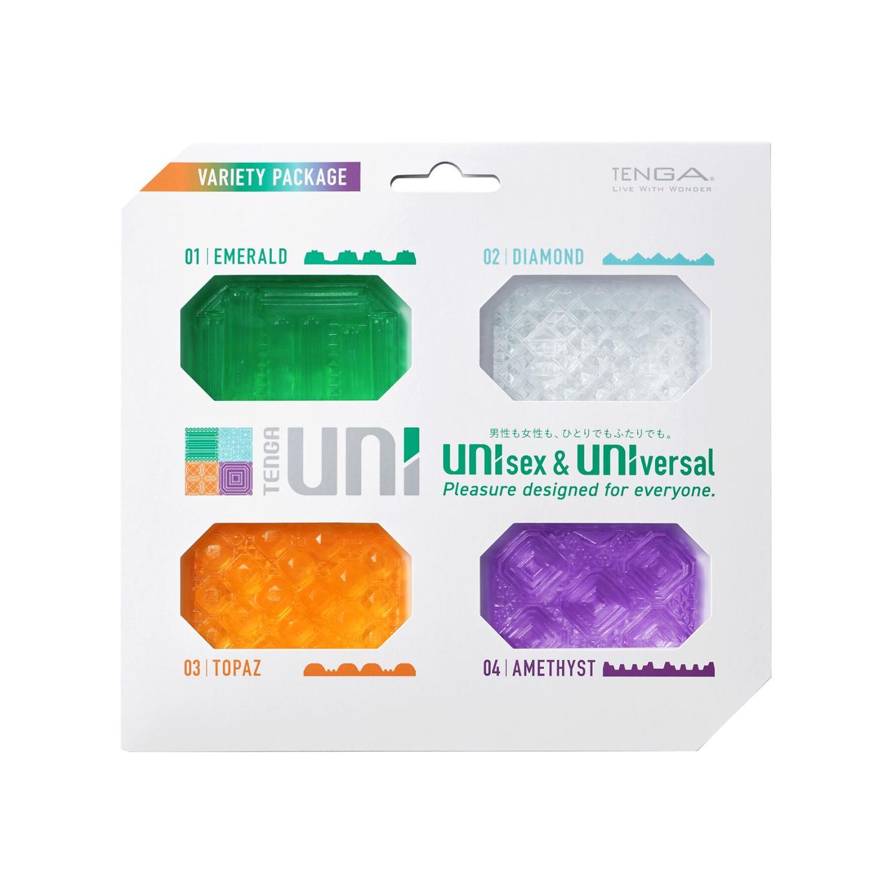 Набір мастурбаторів Tenga Egg UNI Variety Pack (4 шт.)