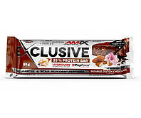 Протеиновый батончик Amix Nutrition Exclusive Protein Bar 85 g Double Dutch Chocolate QT, код: 7907374