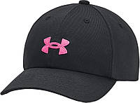 Кепка детская Under Armour GIRL'S BLITZING ADJ черная 1376714-001