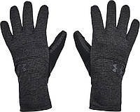 Перчатки Under Armour STORM FLEECE GLOVES серо-черные 1365958-001