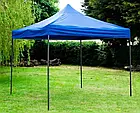 Дах тент для намету або павільйону 3 х 3 м Синя Дах тент на розсувний намет вологозахищений, фото 2
