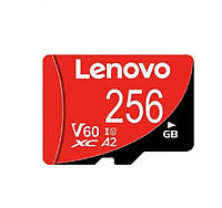 Карта памяти с адаптером Lenovo microSD 256GB QT, код: 8421949