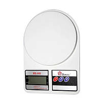 Весы кухонные Domotec MS-400 10 кг Белый (101055) QT, код: 1462472