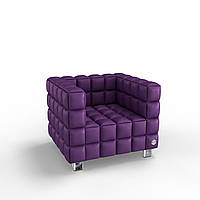 Мягкое кресло KULIK SYSTEM NEXUS Антара 1 Фиолетовый (hub_GbgK74044) QT, код: 1762353