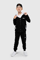 Спортивный костюм (кофта, штаны) для мальчика YESMINA 4042 140 см Черный (2000989929659) QT, код: 8309218