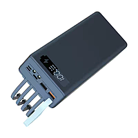 Корпус Павербанк PowerBank 16*18650 Type-C lightning PD3.0 QC3.0 З кабелями 22.5 Wt