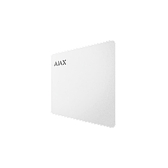 Захищена безконтактна картка для клавіатури AJAX Pass - 3 шт. (white)