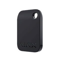 Захищений безконтактний брелок для клавіатури AJAX Tag - 100 шт. (black)