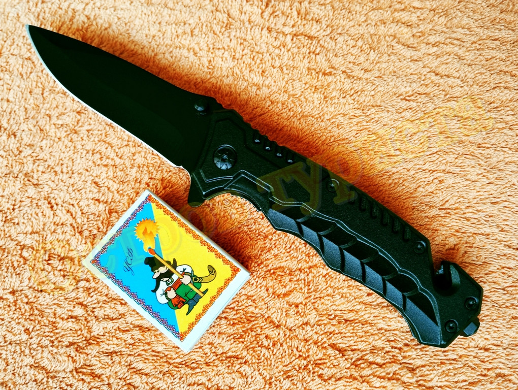 Нож кухон складной Black Hawk стропорез бита клипса 21см - фото 1 - id-p2177581159