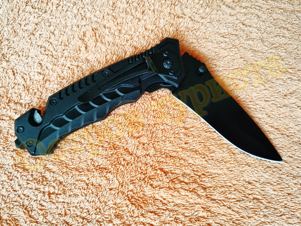 Нож кухон складной Black Hawk стропорез бита клипса 21см - фото 5 - id-p2177581159